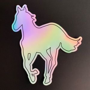 Deftones sticker holographic bumper sticker